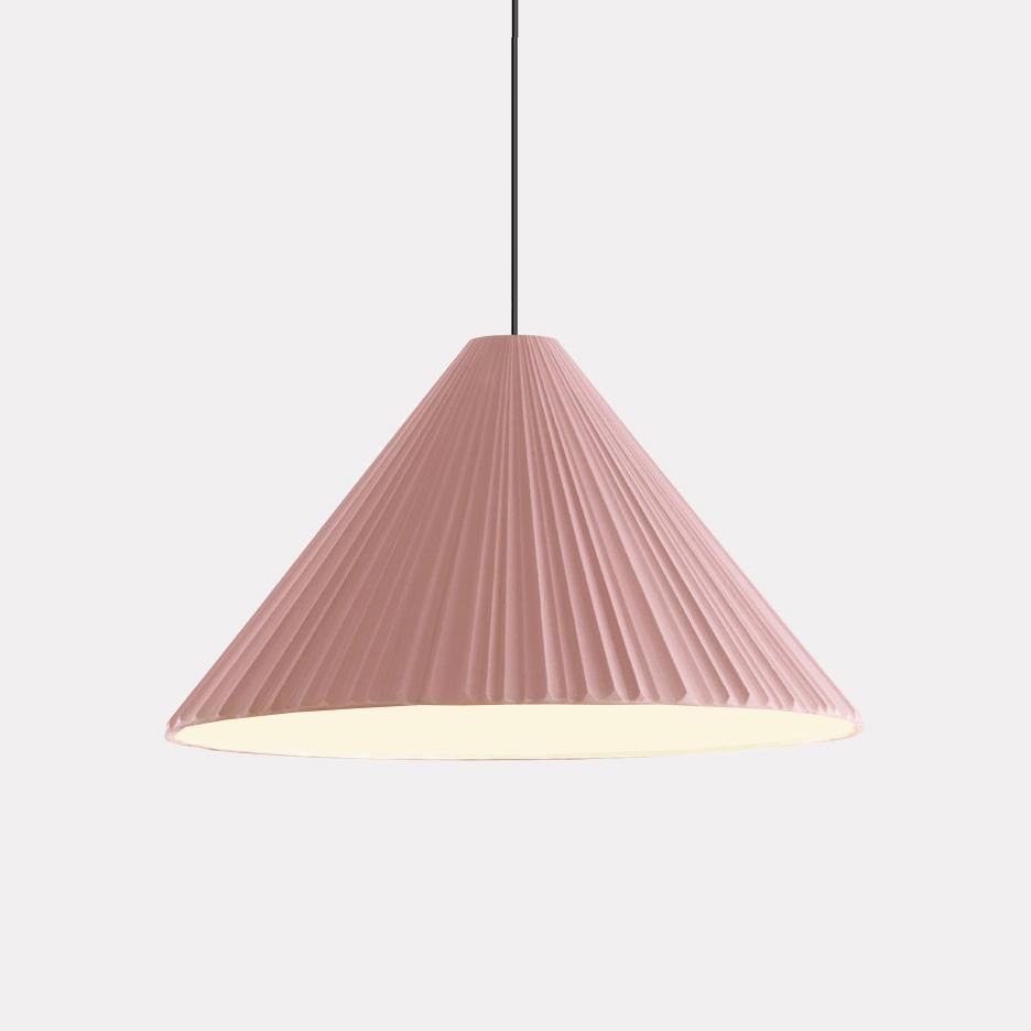 Signy Cone Pleated Pendant Light 