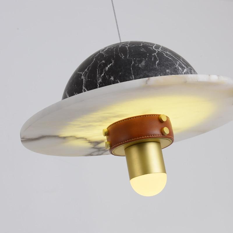 Jutta Marble Modern Pendant Light 