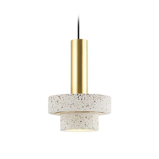 Lagri I Marble Brass Pendant Light 