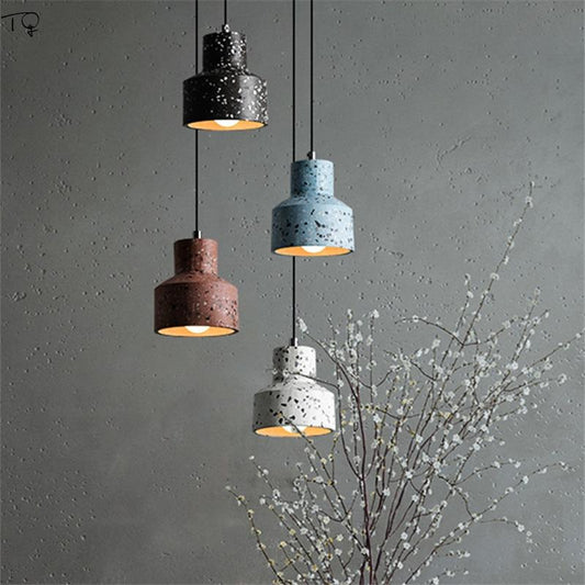 Kaja Cement Textured Pendant Light 