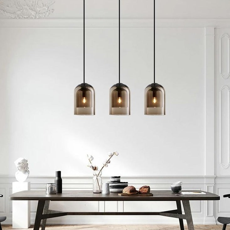 Liva Minimal Glass Pendant Light 