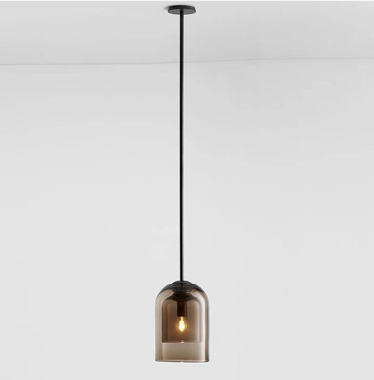 Liva Minimal Glass Pendant Light 