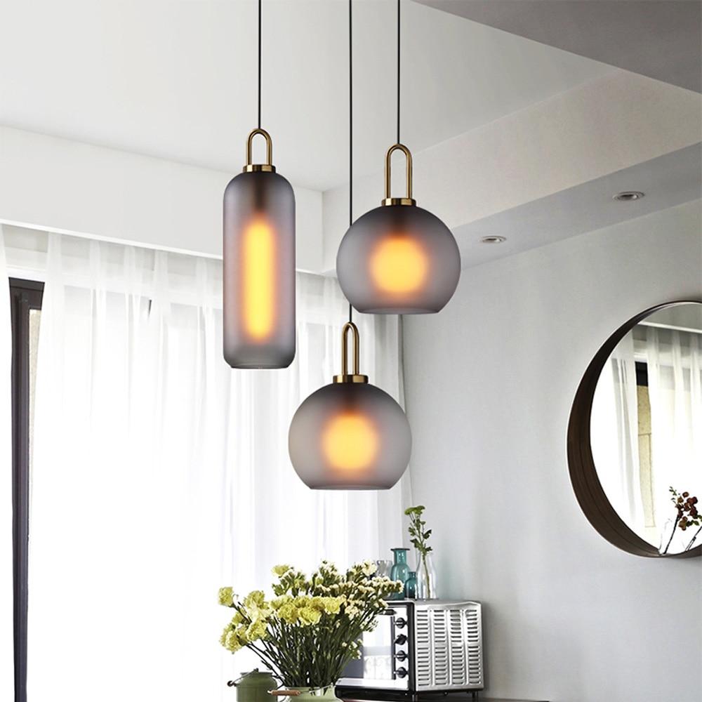 Iona Glass Globe Pendant Light