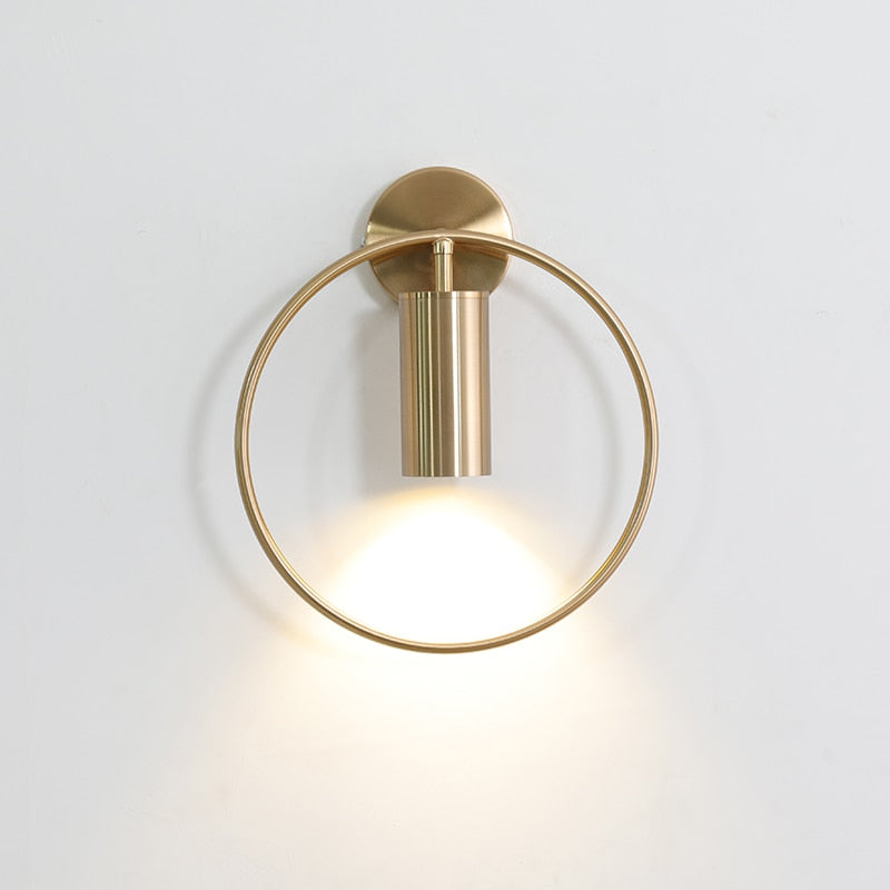 Nordic brief wall lamp