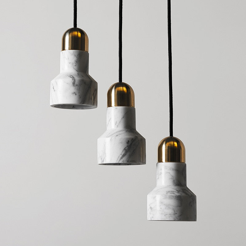 Nermi Marble Minimal Pendant Light 