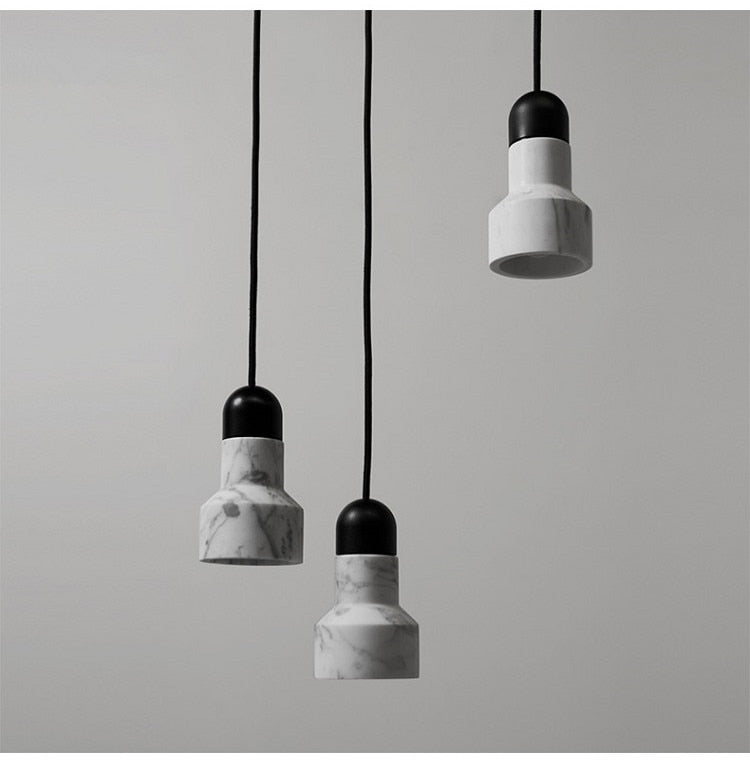 Nermi Marble Minimal Pendant Light 