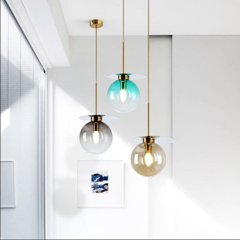 Ubra Globe Glass Pendant Light