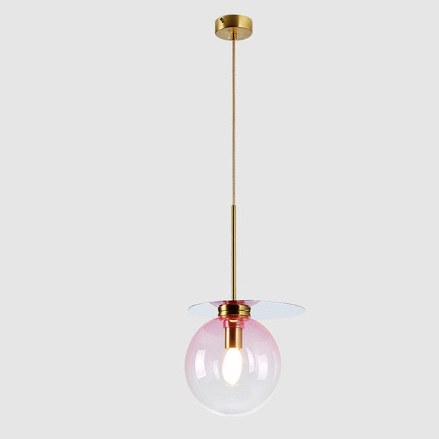 Ubra Globe Glass Pendant Light