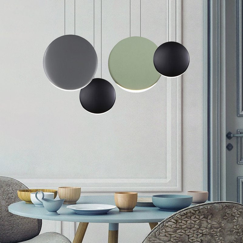 Faye Circular Modern Pendant Light 