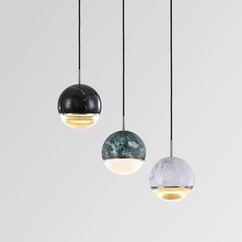 Nordic Marble balls Pendant Lamp - Lodamer