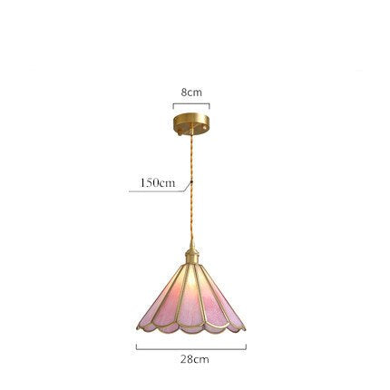 Retro Copper Pendent lamp Children Girl Princess Bedroom Beside Pendent - Lodamer