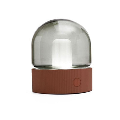 portable Vintage Glass led lamp - Lodamer