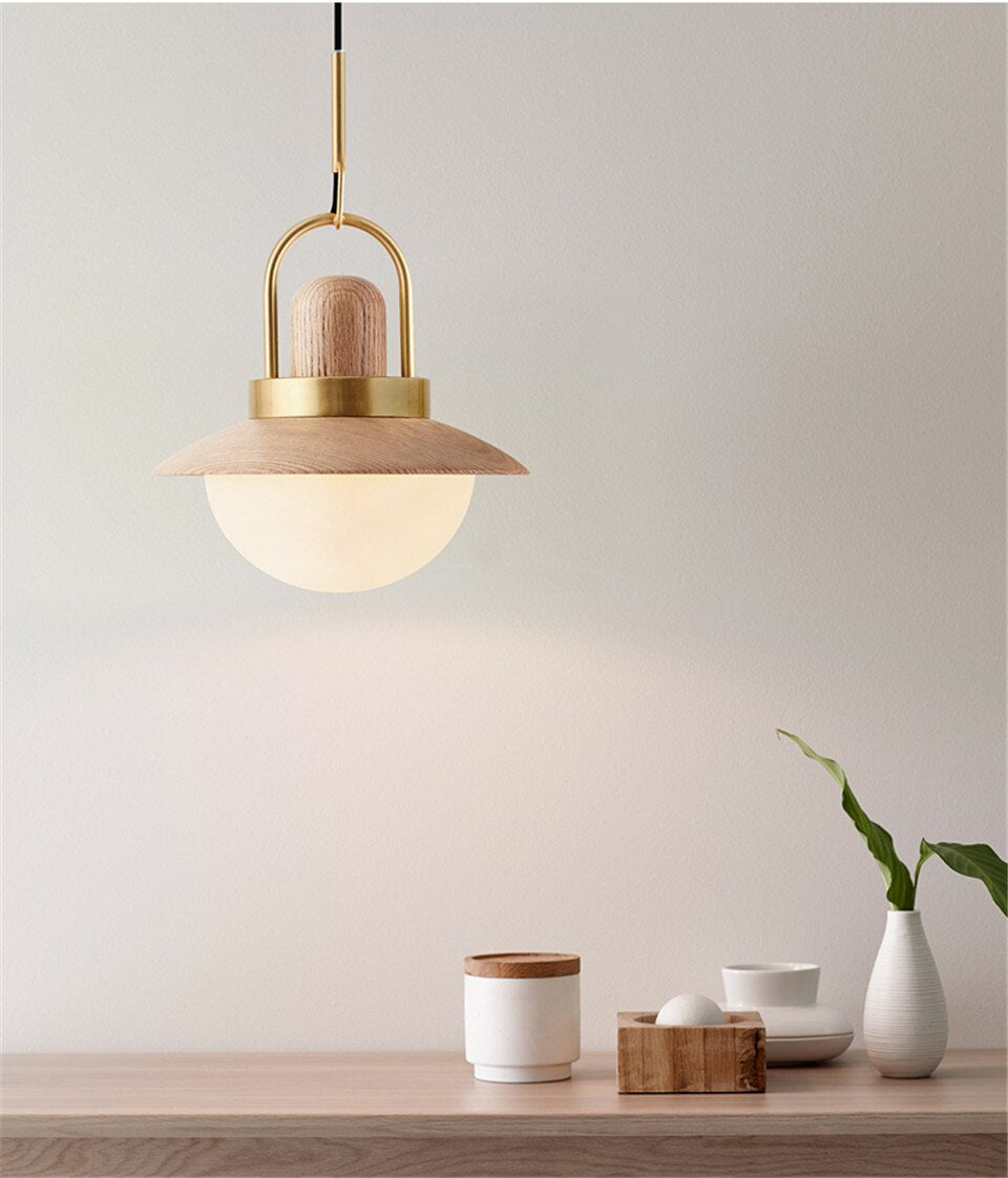 Sophia Wooden Pendant Light