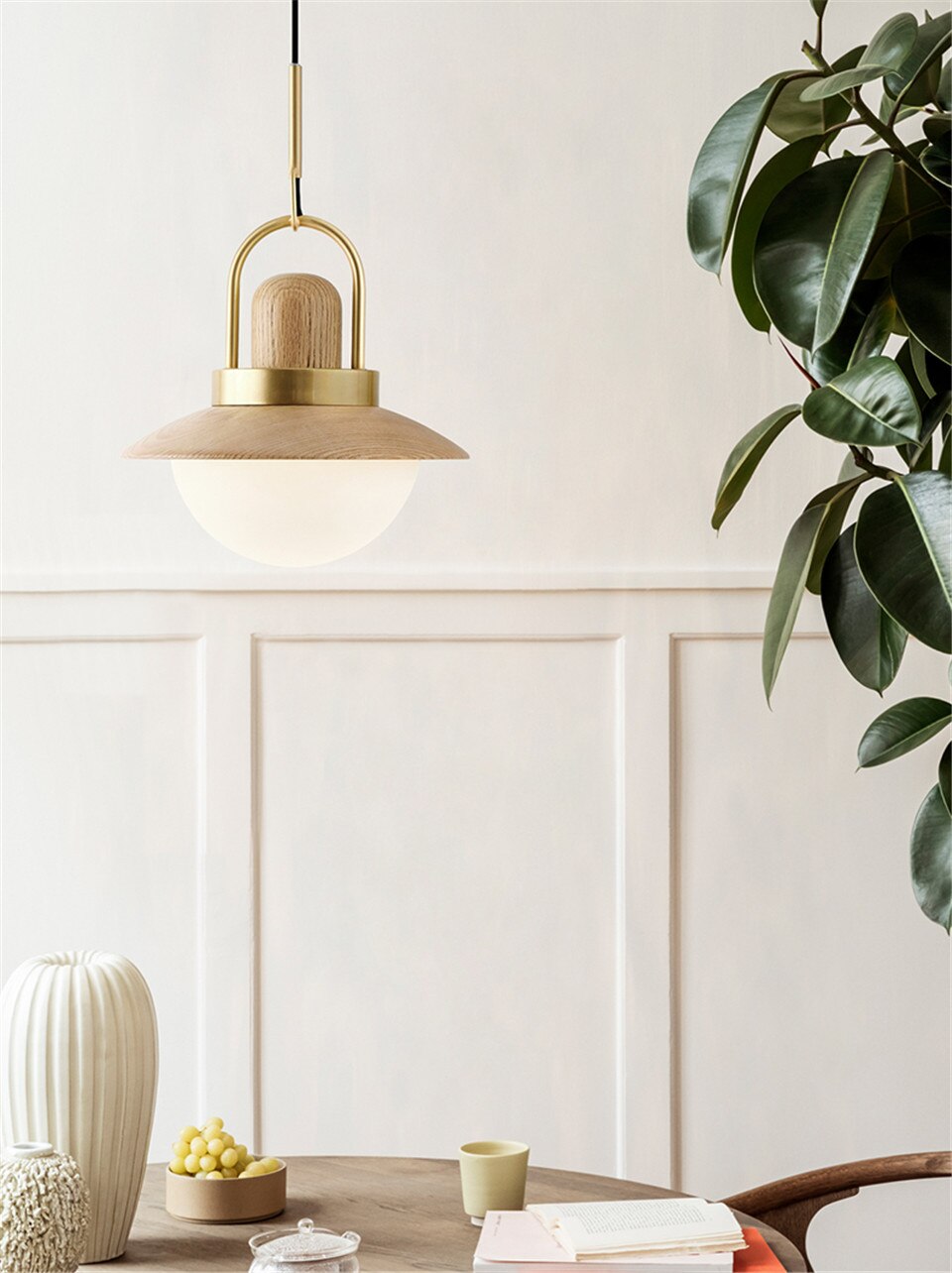 Sophia Wooden Pendant Light