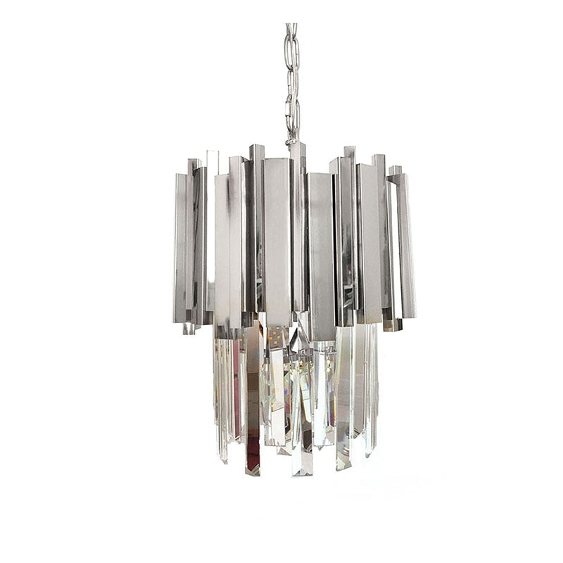 HALLIE Silver Chandelier