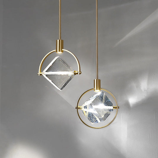 cubic crystal Pendant lamp - Lodamer