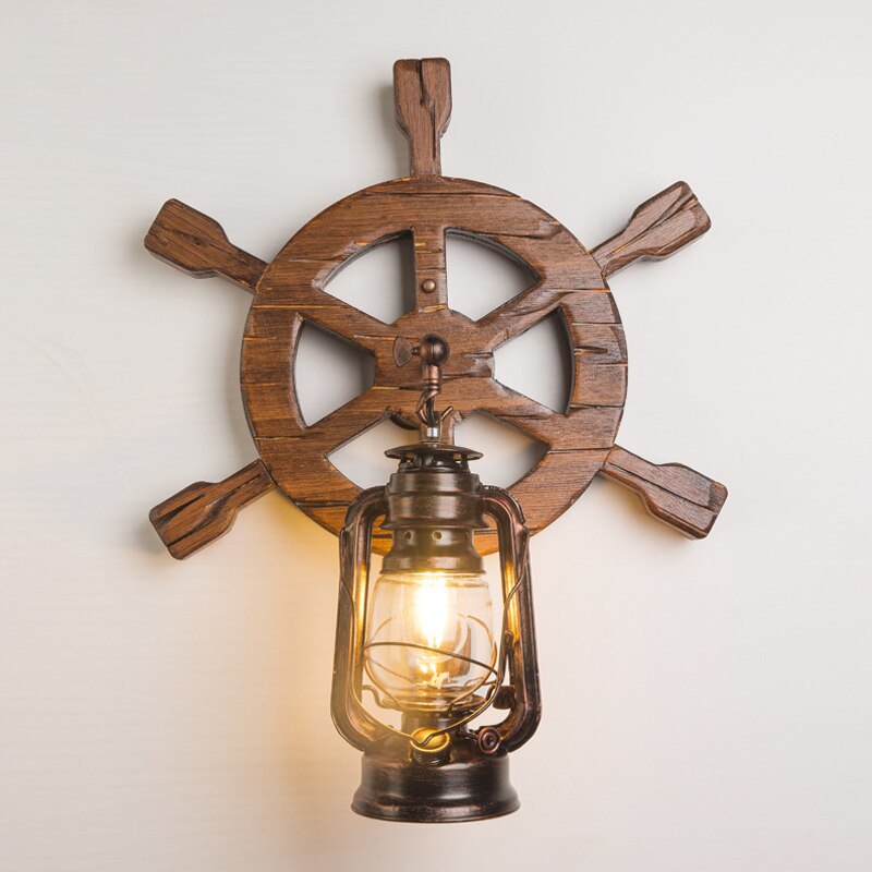 Industrial Windmill Wall Lamp Folki