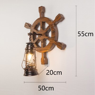 Industrial Windmill Wall Lamp Folki