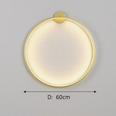 Minimalist Circle Wall Lamp Luna™