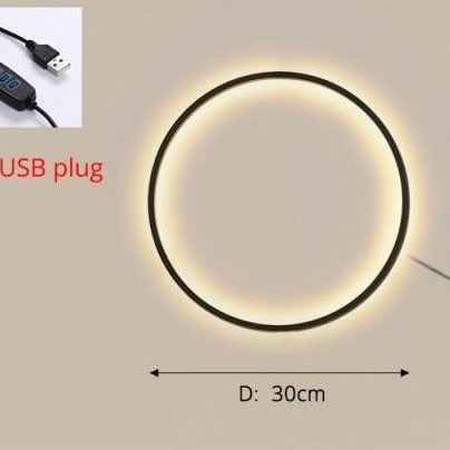 Minimalist Circle Wall Lamp Luna™