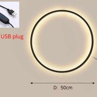 Minimalist Circle Wall Lamp Luna™