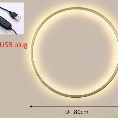 Minimalist Circle Wall Lamp Luna™