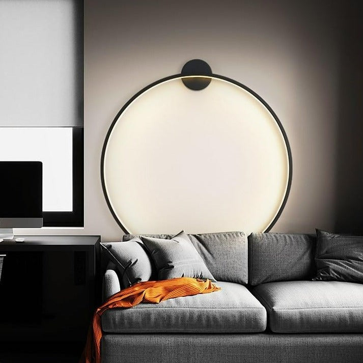 Minimalist Circle Wall Lamp Luna™