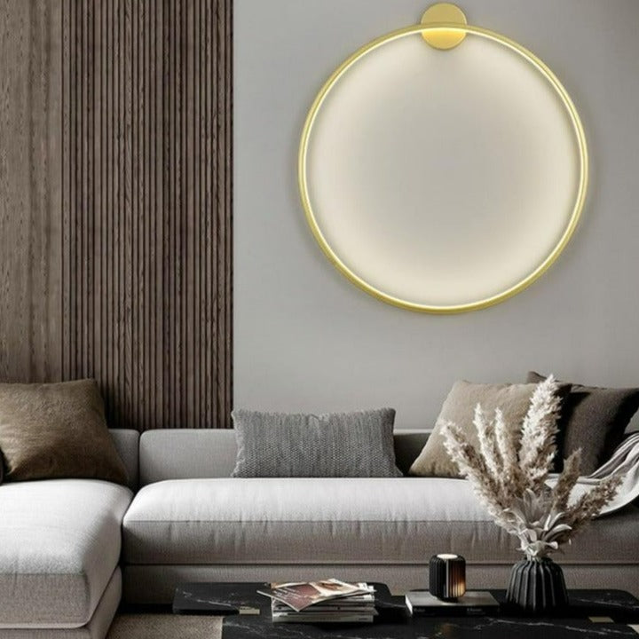 Minimalist Circle Wall Lamp Luna™