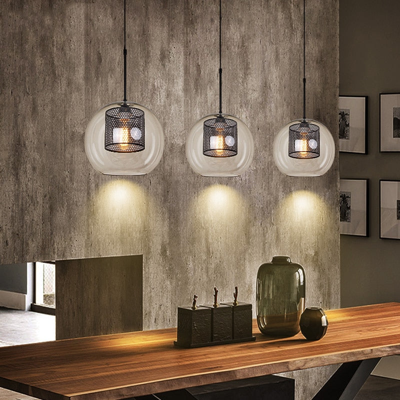 MILANA Glass Pendant Lamps