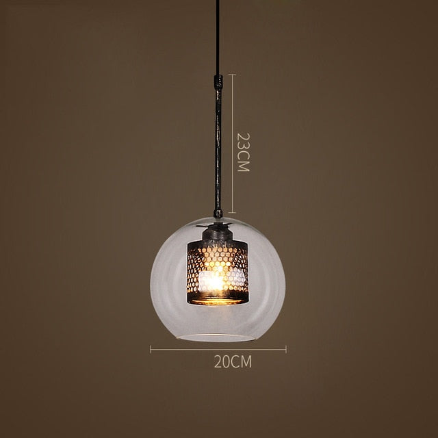 MILANA Glass Pendant Lamps