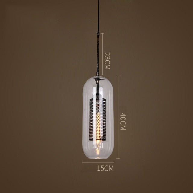 MILANA Glass Pendant Lamps