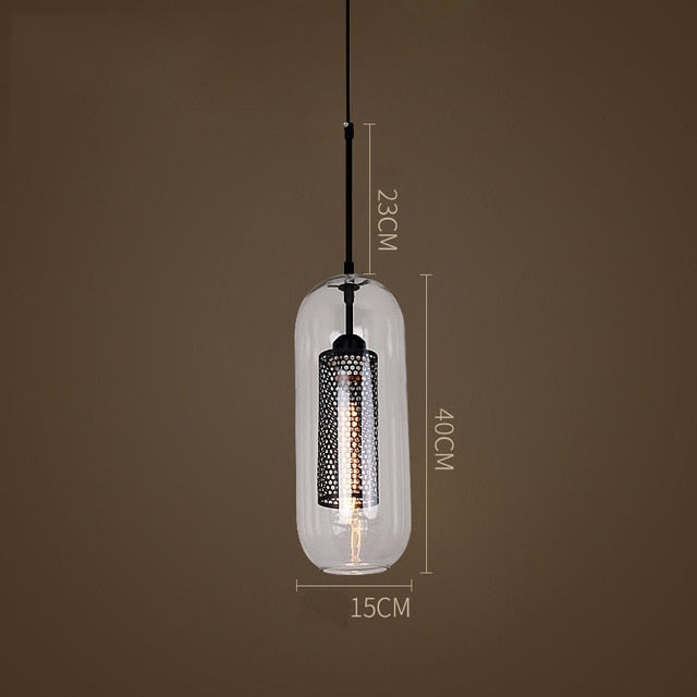 MILANA Glass Pendant Lamps