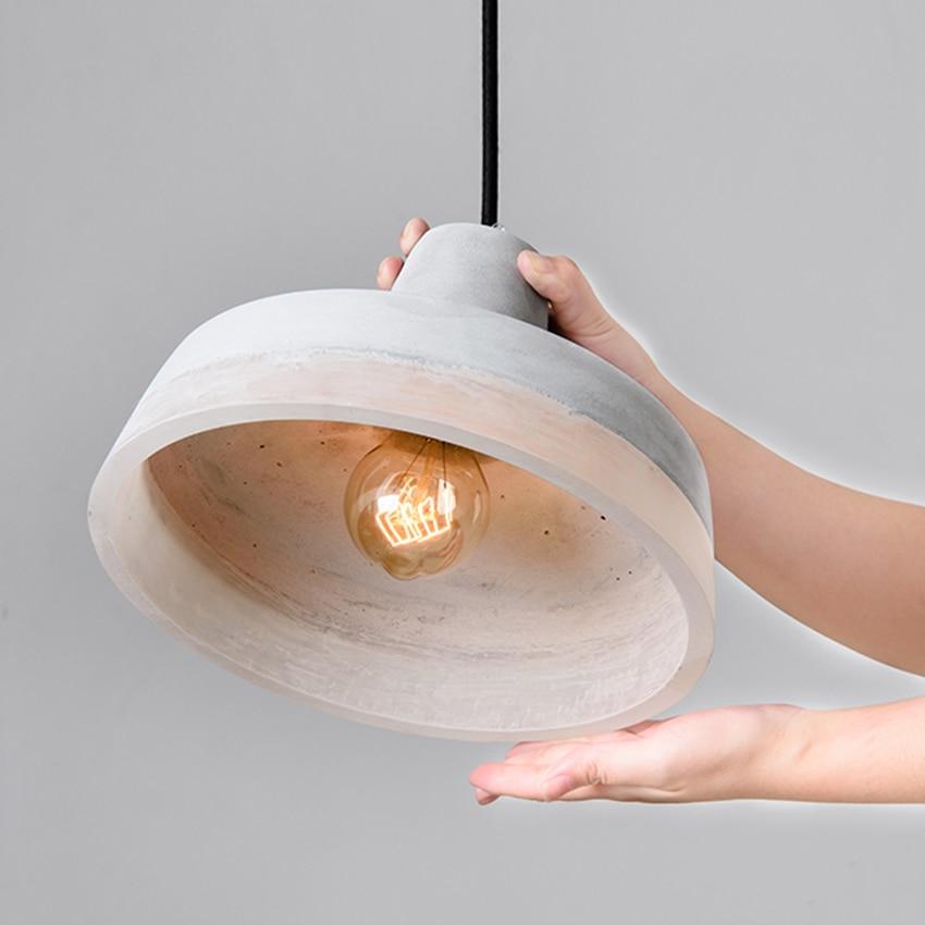 Inge Modern Cement Pendant Light