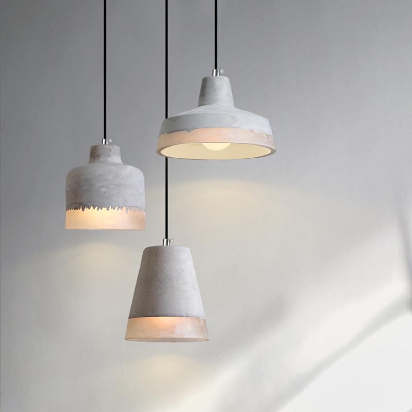 Inge Modern Cement Pendant Light