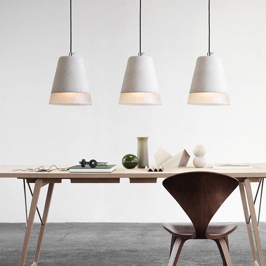 Inge Modern Cement Pendant Light