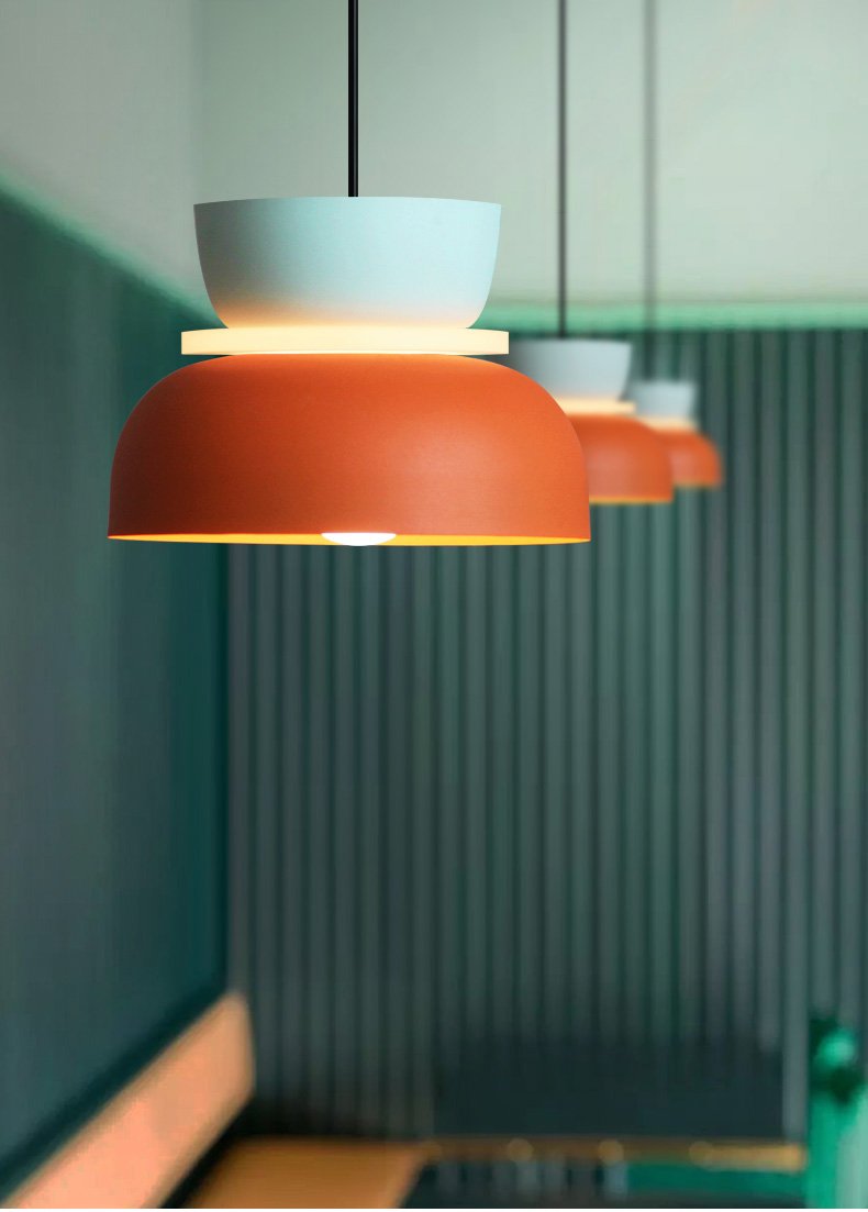 Macri Colorful Modern Pendant Light