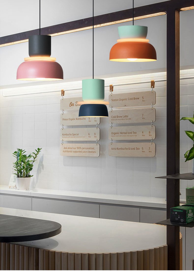 Macri Colorful Modern Pendant Light