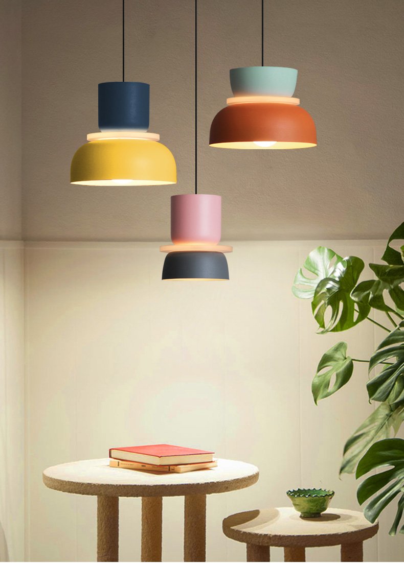 Macri Colorful Modern Pendant Light