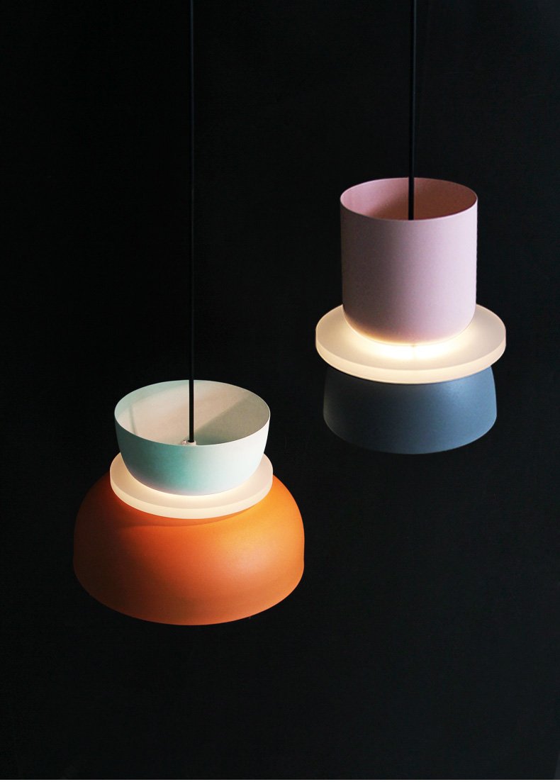 Macri Colorful Modern Pendant Light