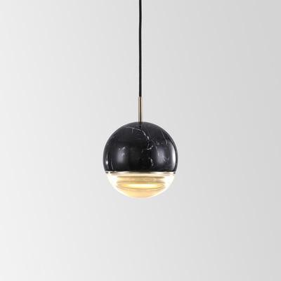 Kirsi Round Marble Pendant Light 