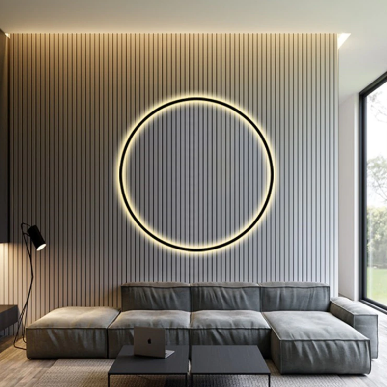 Minimalist Circle Wall Lamp Luna™